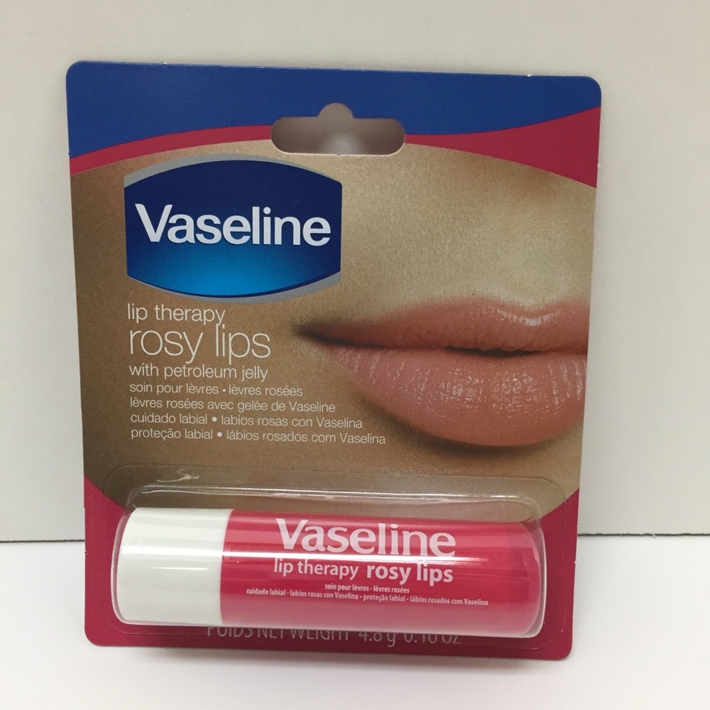 *3* Vaseline Lip Therapy Rosy Lips Tinted Balm